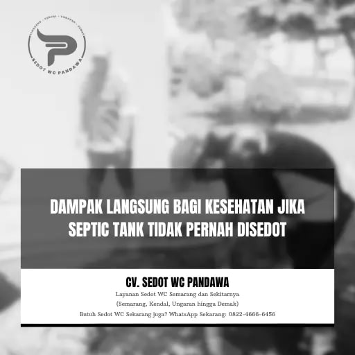 Dampak Langsung bagi Kesehatan Jika Septic Tank Tidak Pernah Disedot